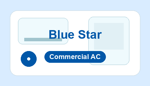 Blue Star AC and refrigerator service support