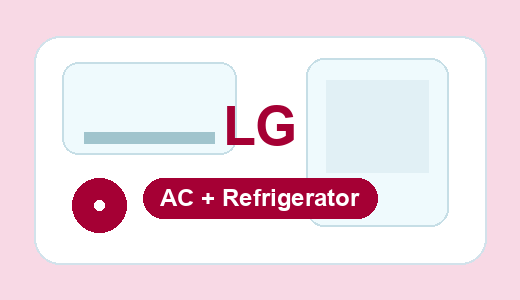 LG AC and refrigerator service support